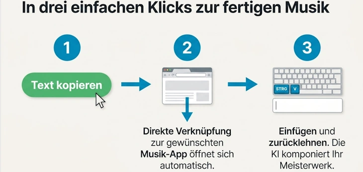 Musicpromptly – In drei Klicks zur fertigen KI-Musik